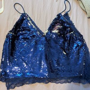 Free People Shimmer Tank